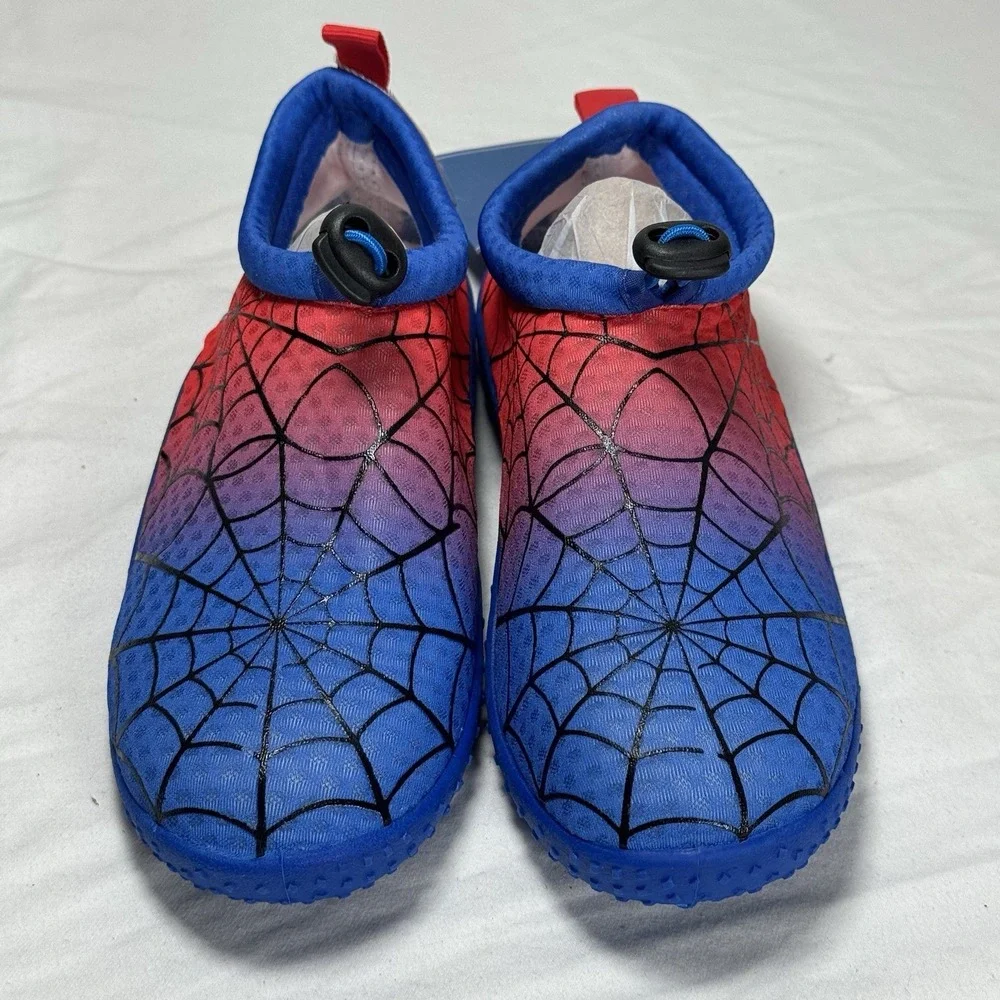 Watelves Kids Water‎ Shoes Spider Design Size US 1 EU 33 Slip On Beach Swim